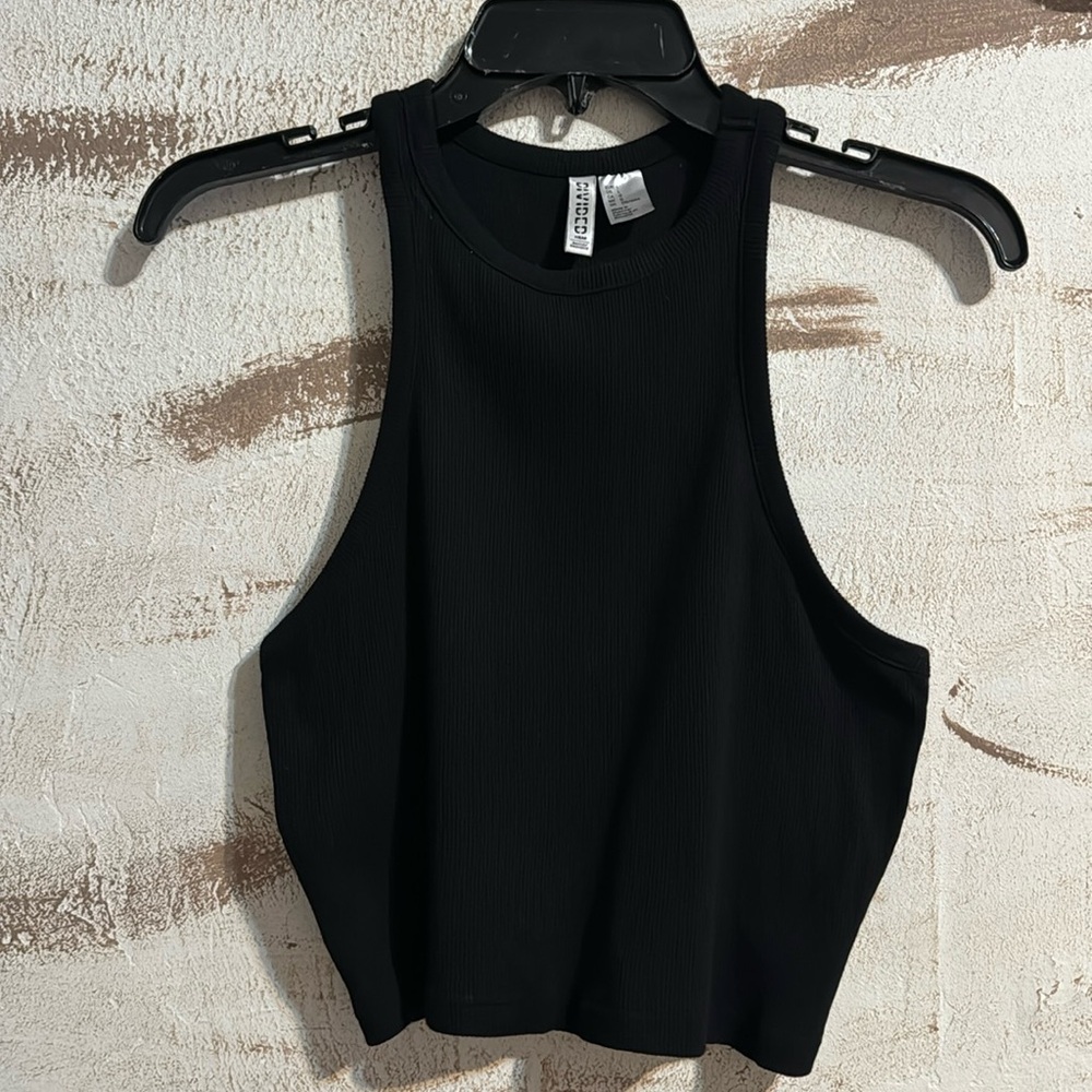 H&M Divided High Neck Tank Top